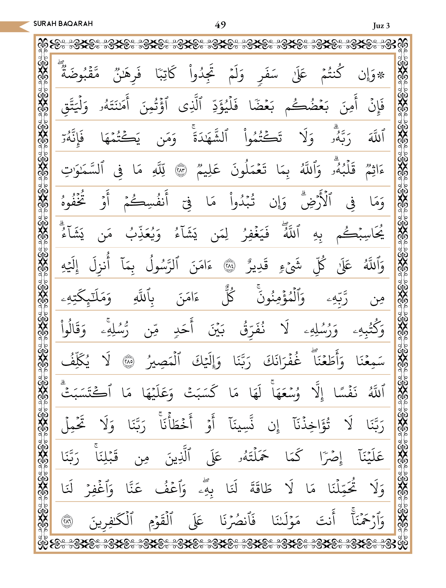 Quran Page 49